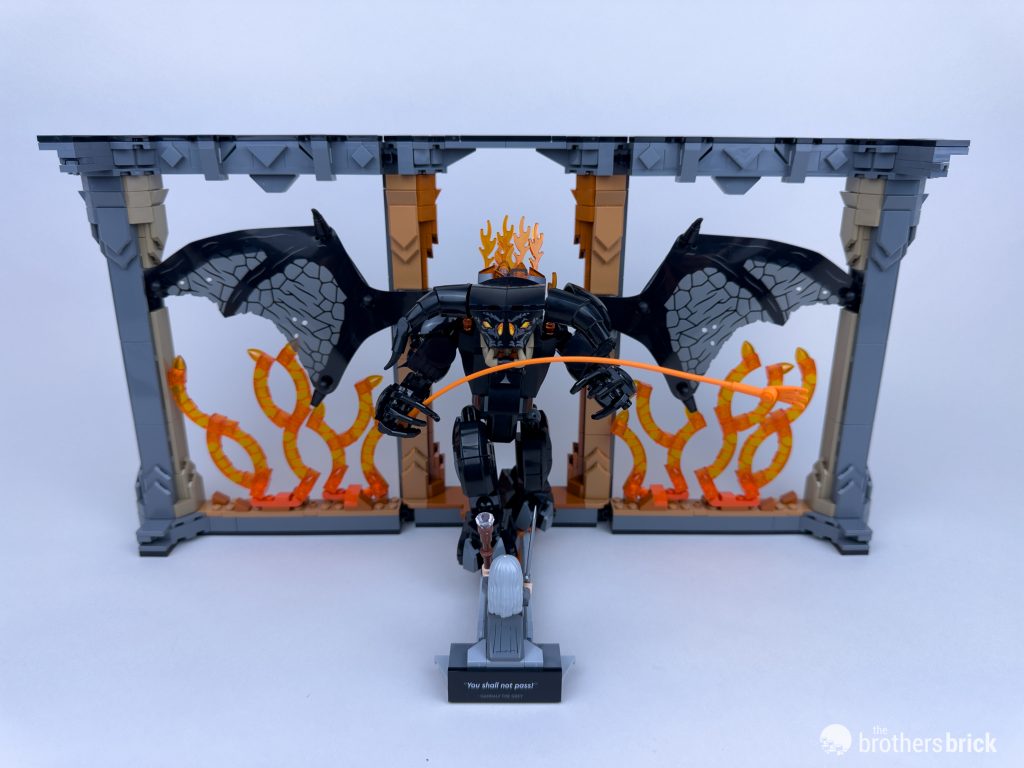 LEGO Icons 10367 The Lord of the Rings- Balrog Book Nook - TBB Review ...