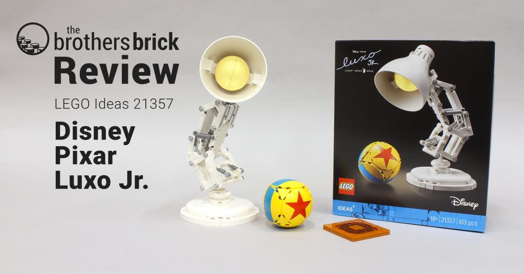 LEGO Ideas 21357 Disney Pixar Luxo Jr. - A fan favorite! [Review