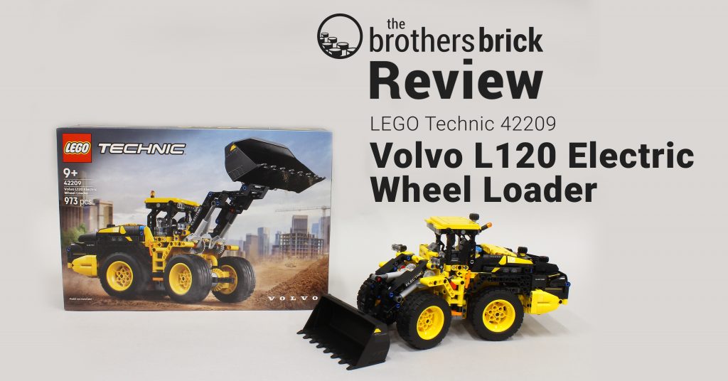 LEGO Technic 42209 Volvo L120 Electric Wheel Loader - Small but