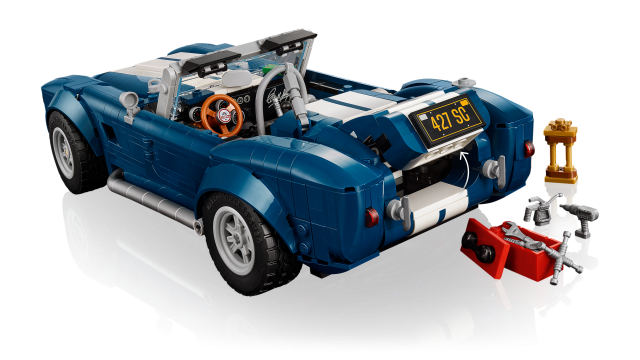 Sixties cool meets serious horsepower with LEGO Icons 10357 Shelby