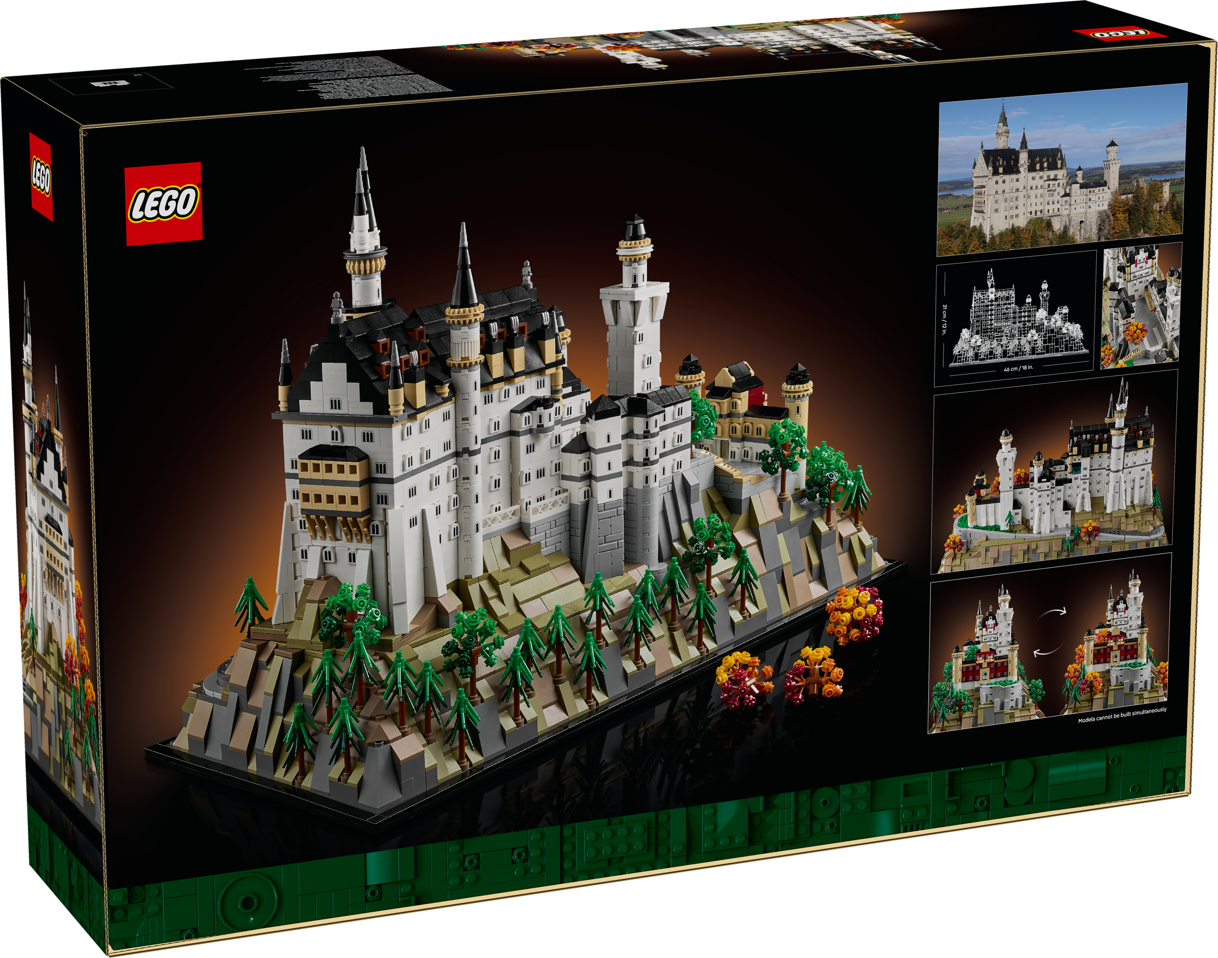 Neuschwanstein Castle revealed as your next LEGO Architecture