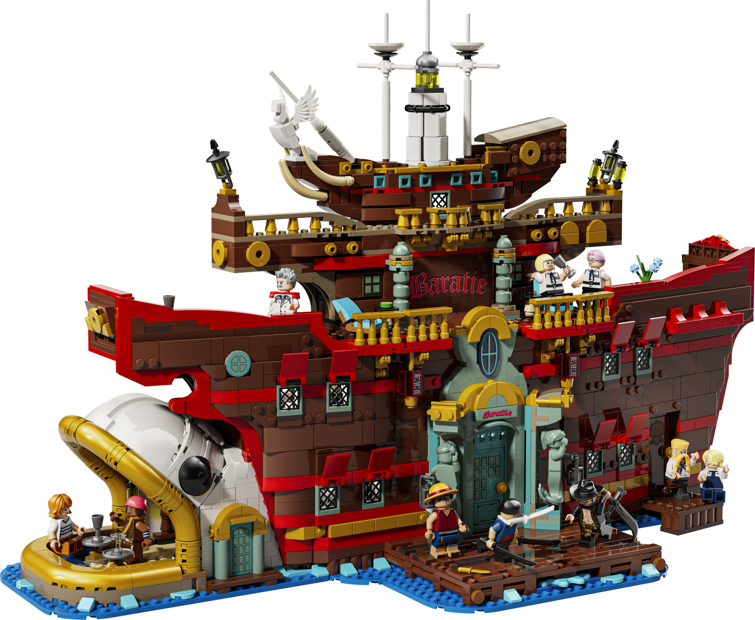LEGO sets sail for the Grand Line with a treasure trove of ONE