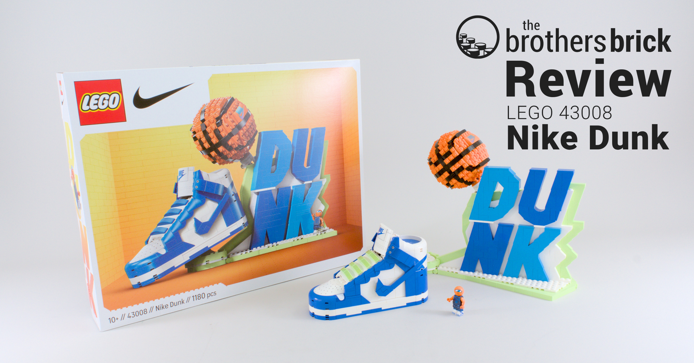 LEGO Nike 43008 Nike Dunk: does the swoosh swish? [Review] - The
