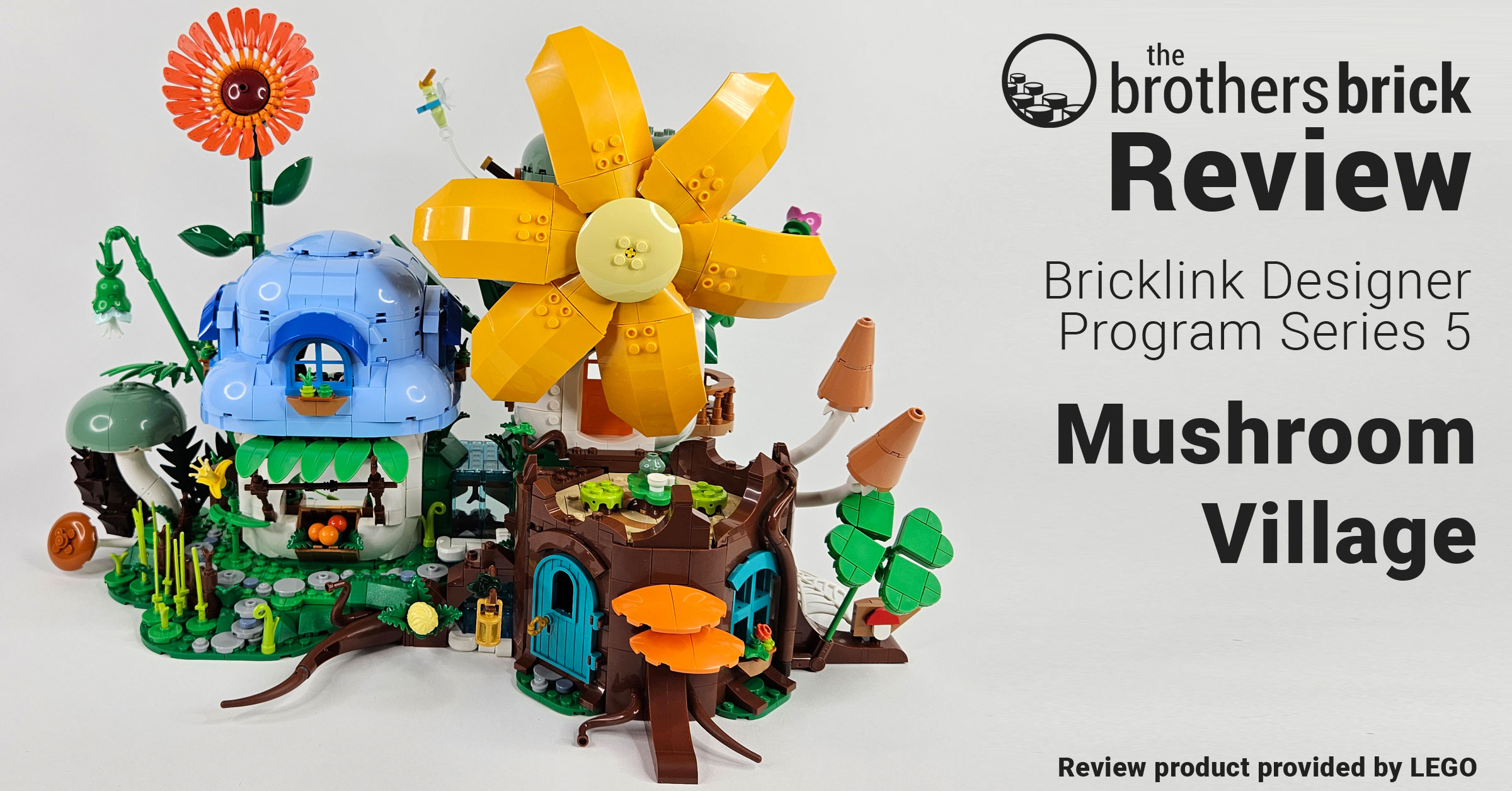 LEGO Bricklink Designer Program Series 5 – Mushroom Village: Make 