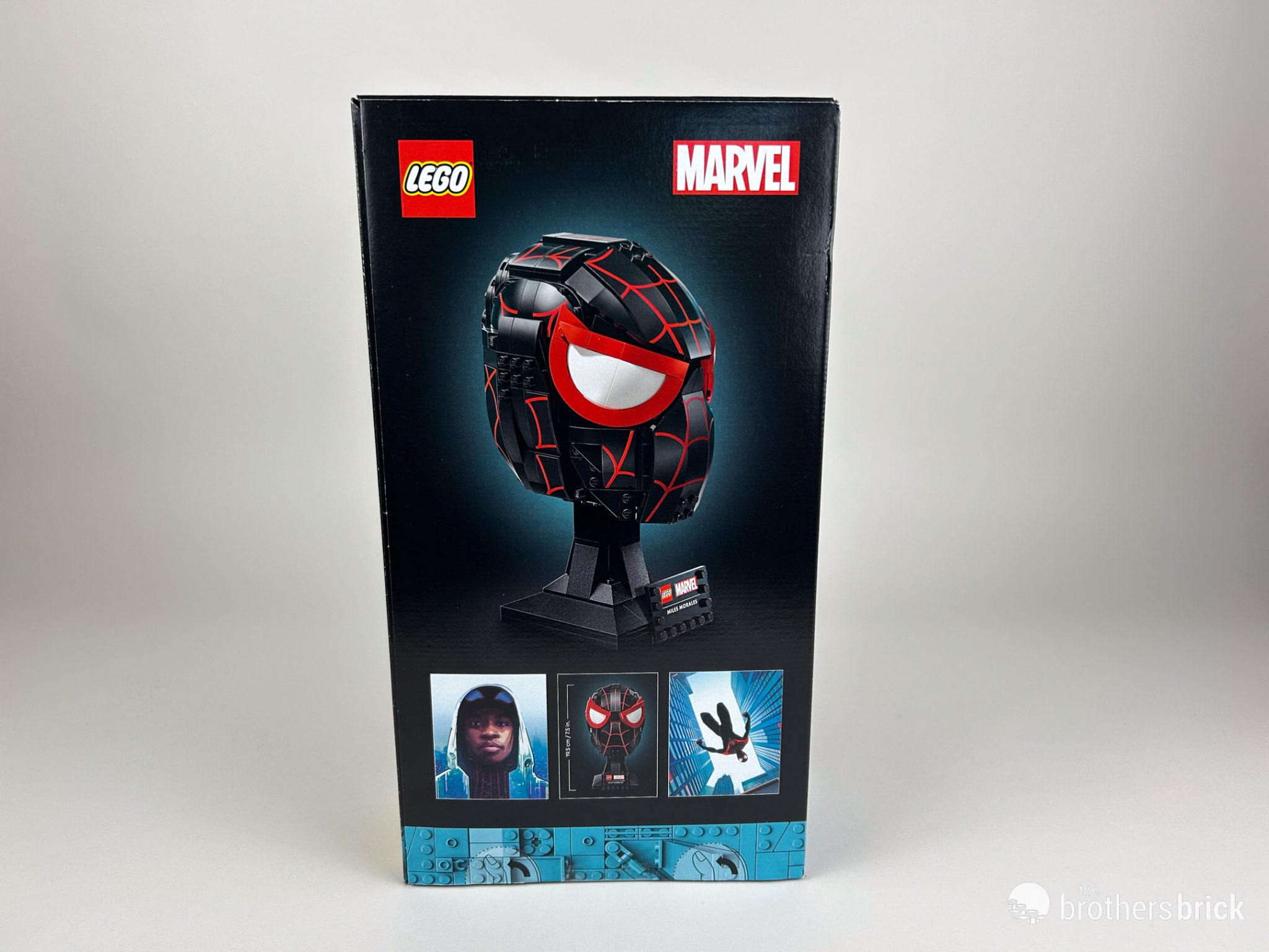 LEGO Marvel 76329 Miles Morales' Mask [Review] - The Brothers Brick ...