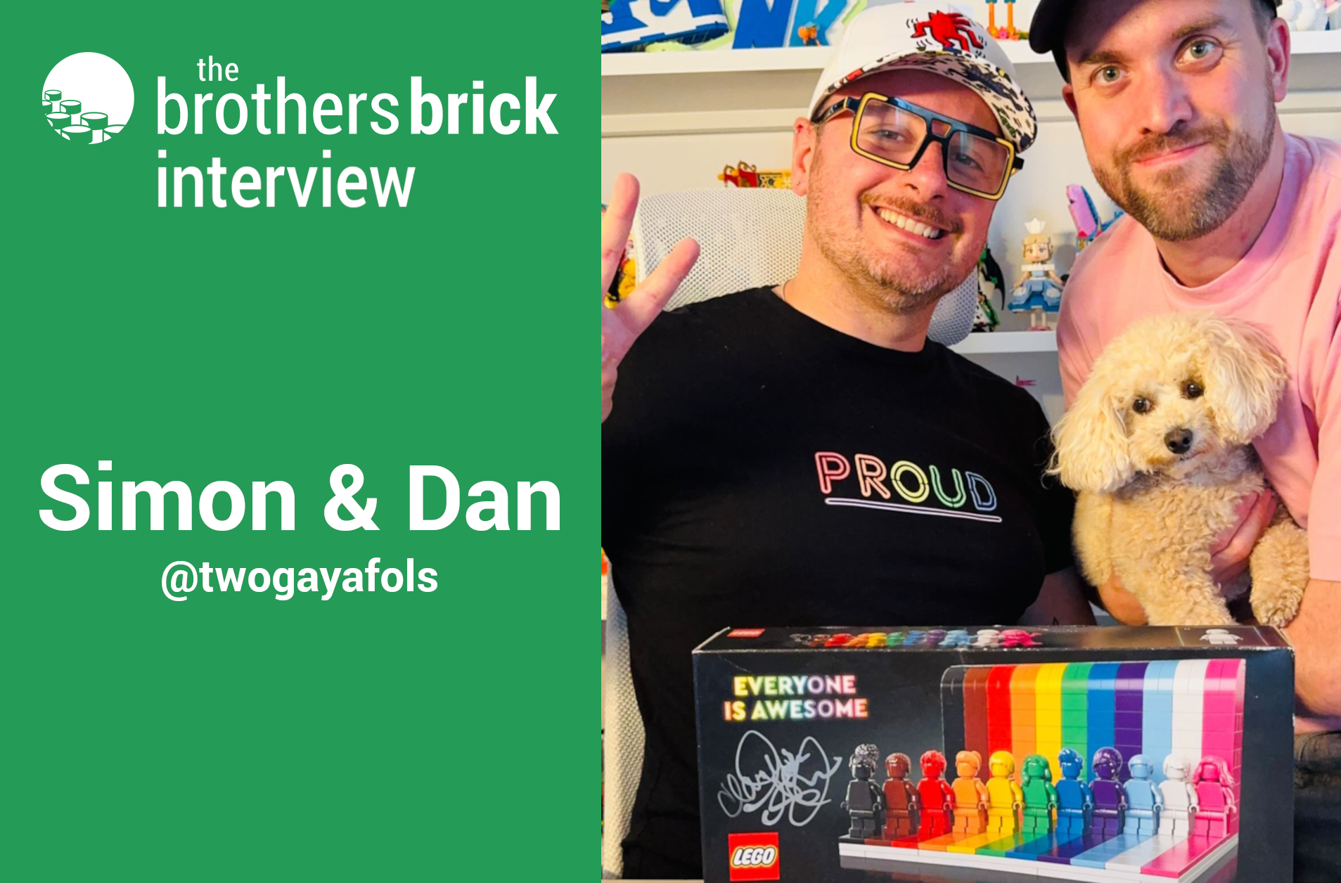 Talking Love, LEGO, and Building with Pride with Two Gay AFOLs 