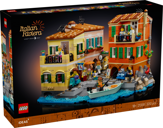 Ciao! LEGO Ideas travels to the Mediterranean with 21359 Italian