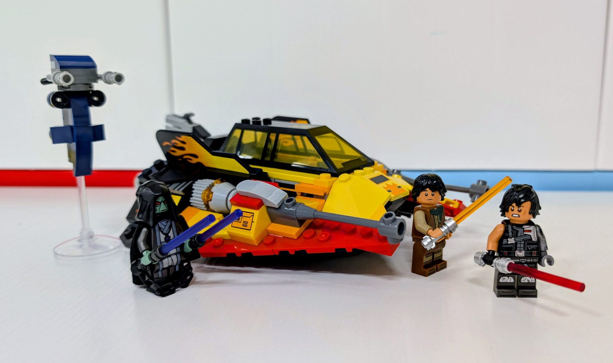 LEGO Star Wars 75414 The Force Burner Snowspeeder - Bringing chaos
