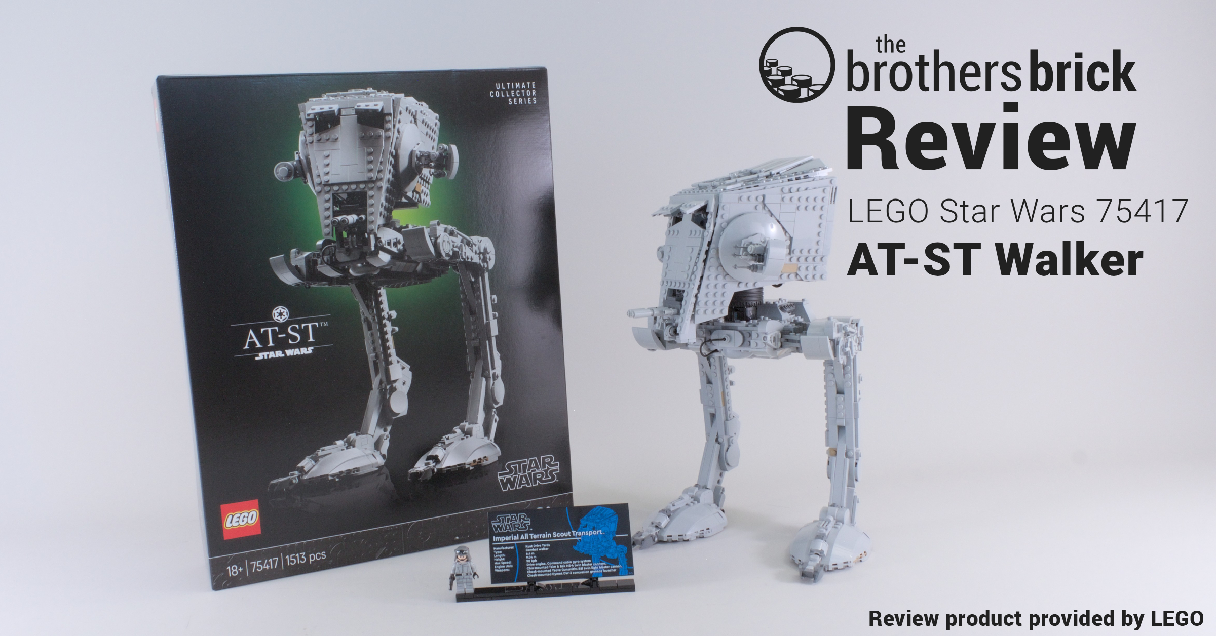 LEGO Star Wars 75417 AT-ST Walker: does the latest UCS set walk