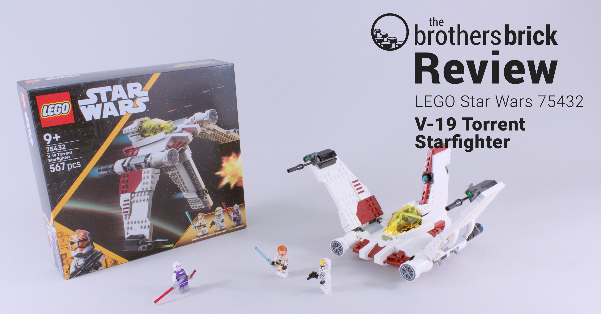 LEGO Star Wars 75432 V-19 Torrent Starfighter: Republic repeat