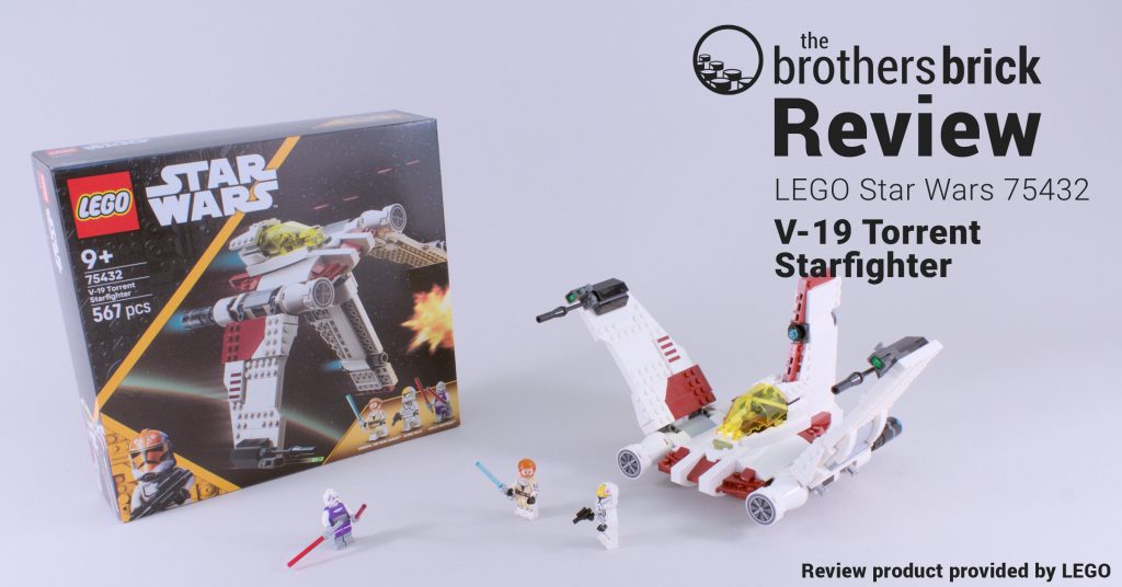 LEGO Star Wars 75432 V-19 Torrent Starfighter: Republic repeat