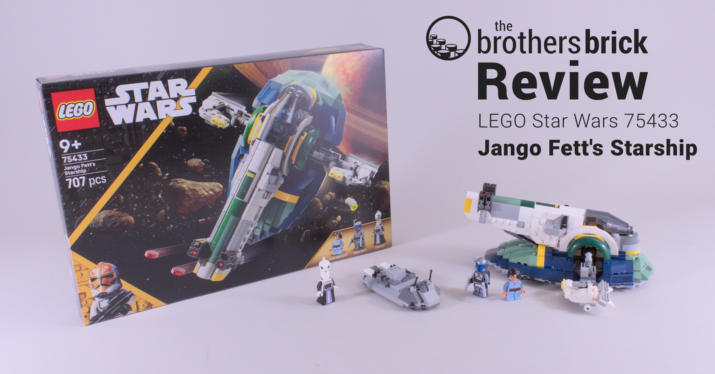 LEGO Star Wars 75433 Jango Fett's Starship: Slave I 2: Electric