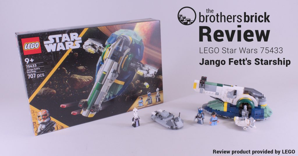 LEGO Star Wars 75433 Jango Fett's Starship: Slave I 2: Electric