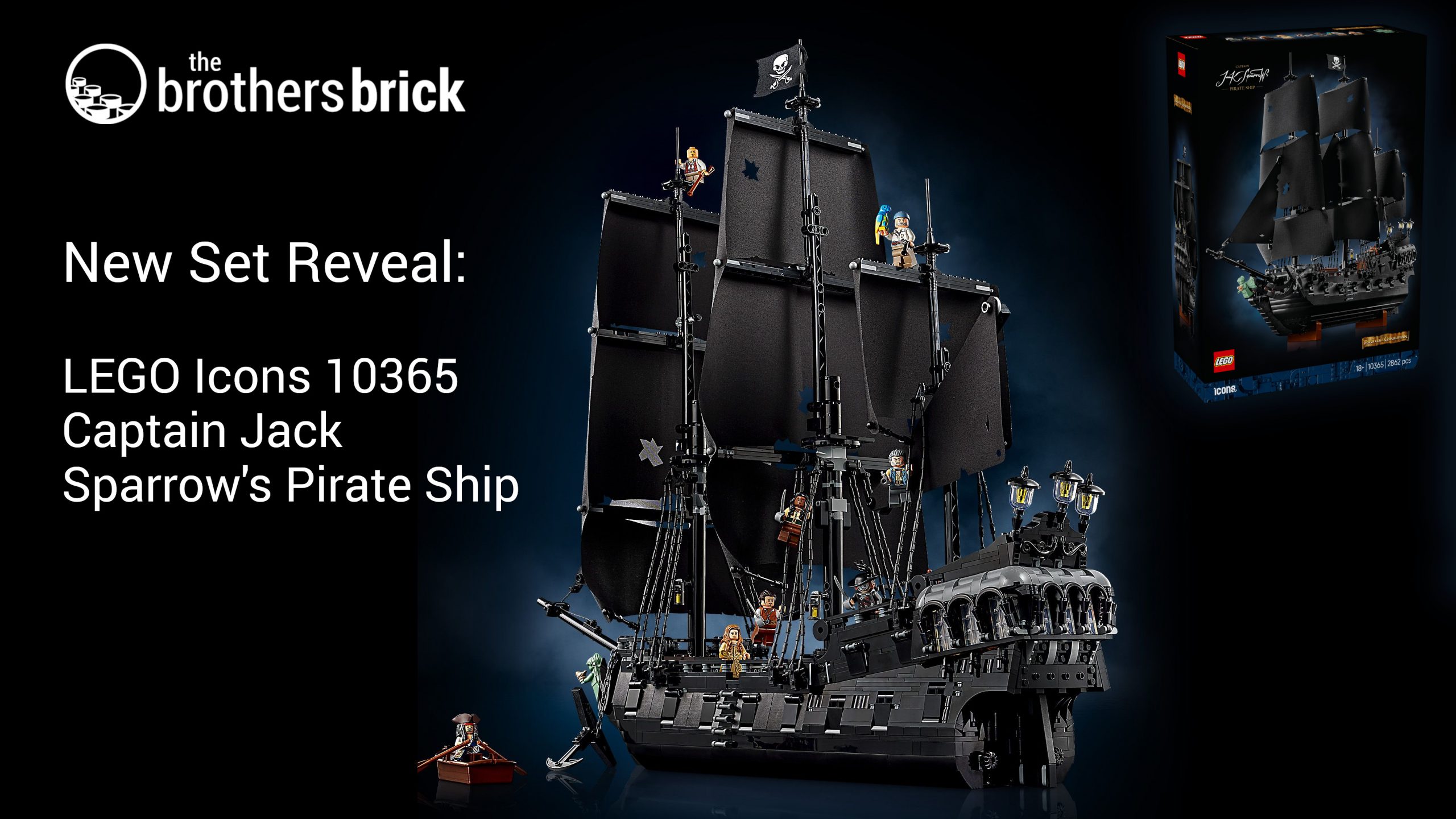 Set sail again for the Caribbean with LEGO Icons 10365 Captain