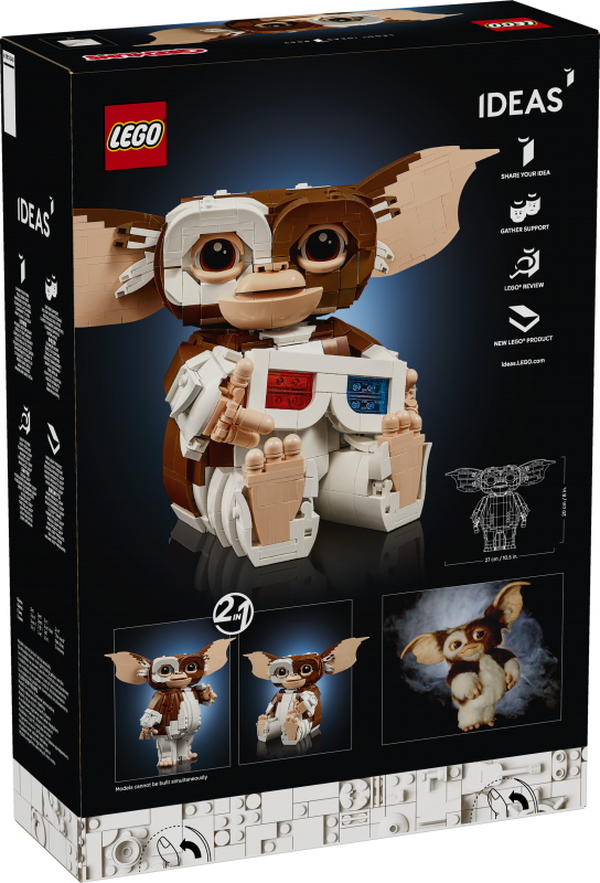Gremlins' beloved mogwai is back in bricks! LEGO Ideas 21361 Gizmo