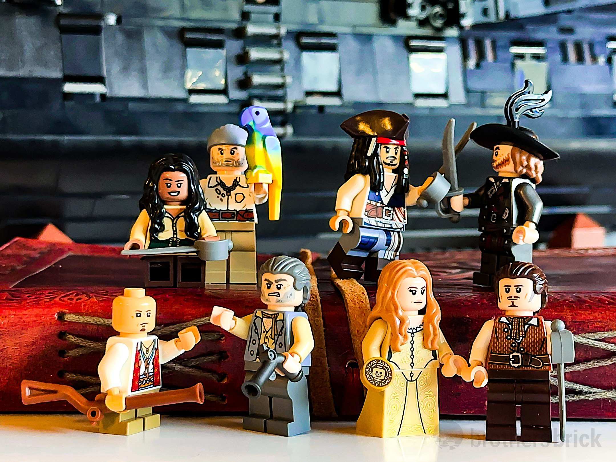 5人の王 1~10 LEGO Icons 10365 Captain Jack Sparrow's Pirate Ship - A shiny