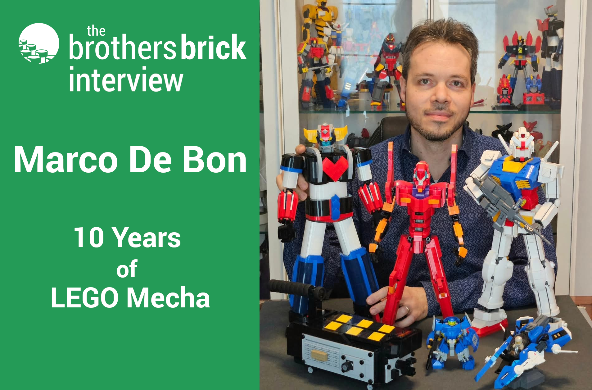 Celebrating 10 Years of MOCs with LEGO Mecha Maestro Marco De Bon