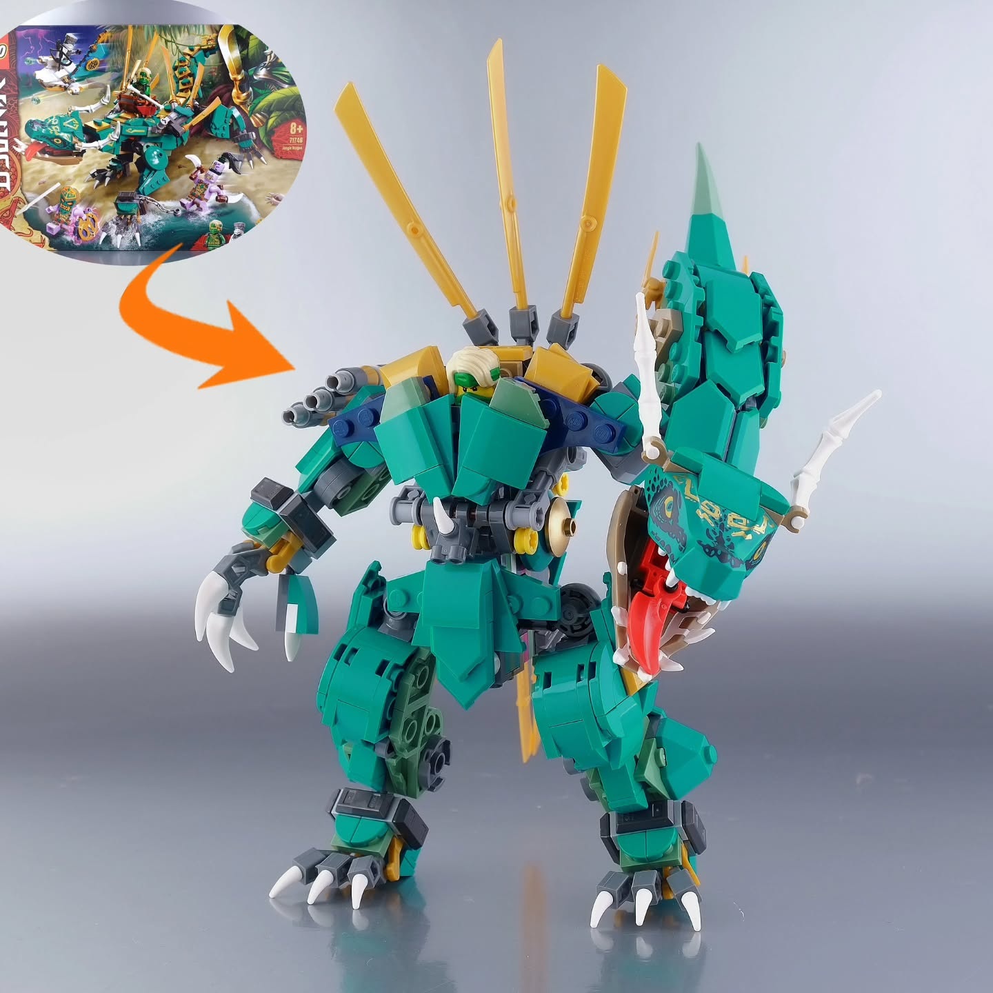 Celebrating 10 Years of MOCs with LEGO Mecha Maestro Marco De Bon