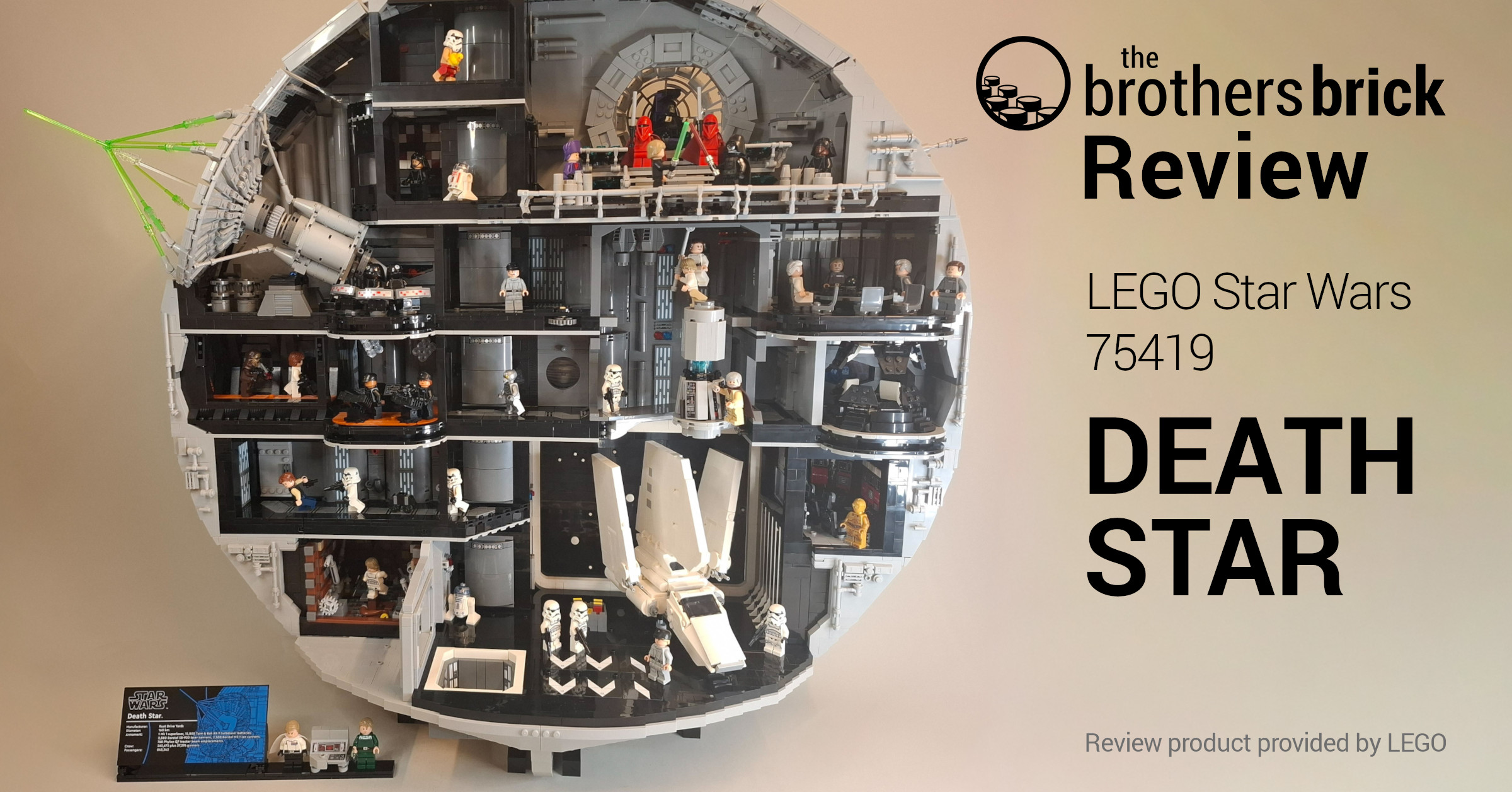 LEGO Star Wars 75419 Death Star: Imperial Folly [Review] - The