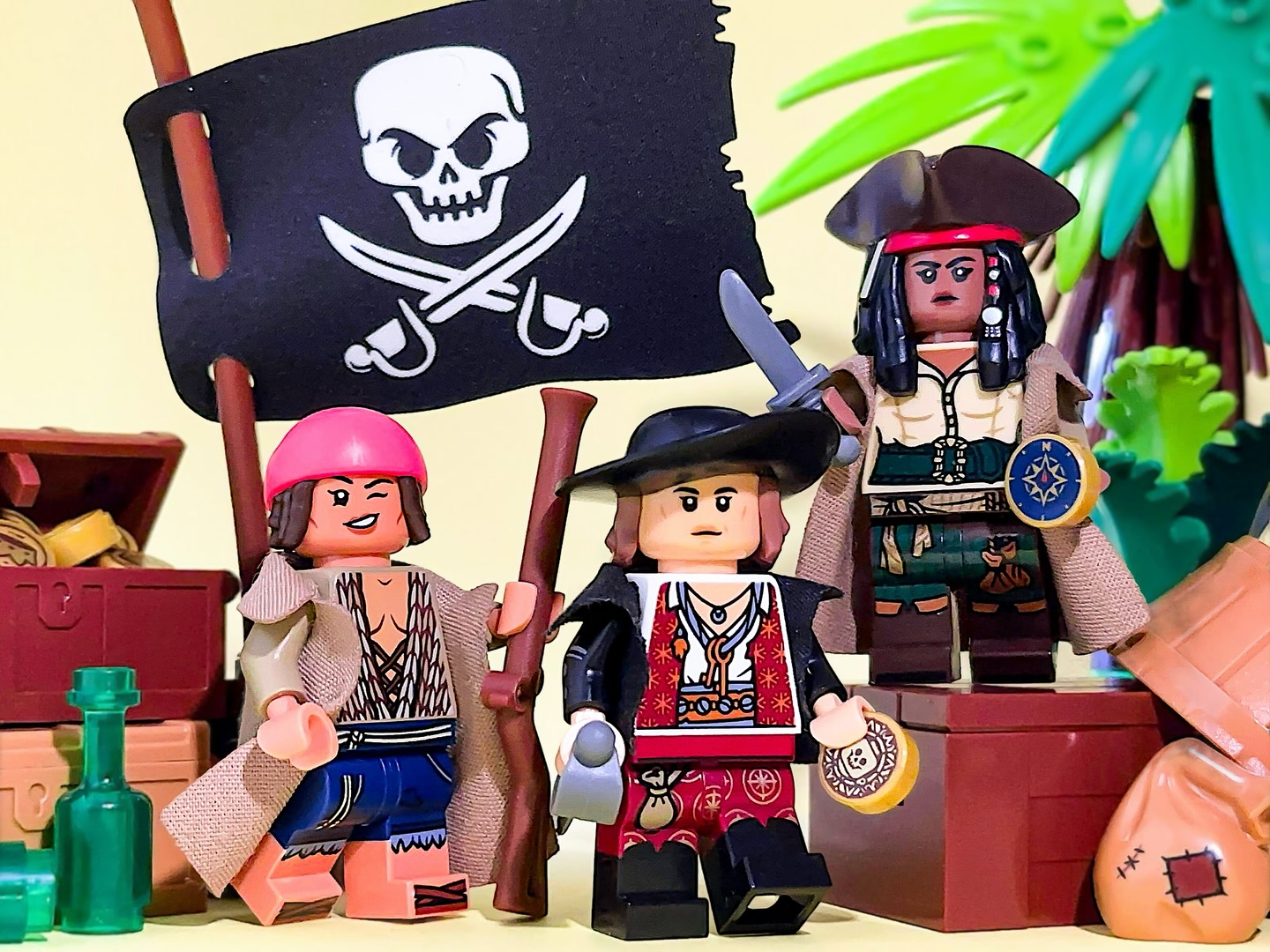 From the Caribbean to the Grand Line, these fantastic LEGO pirates 
