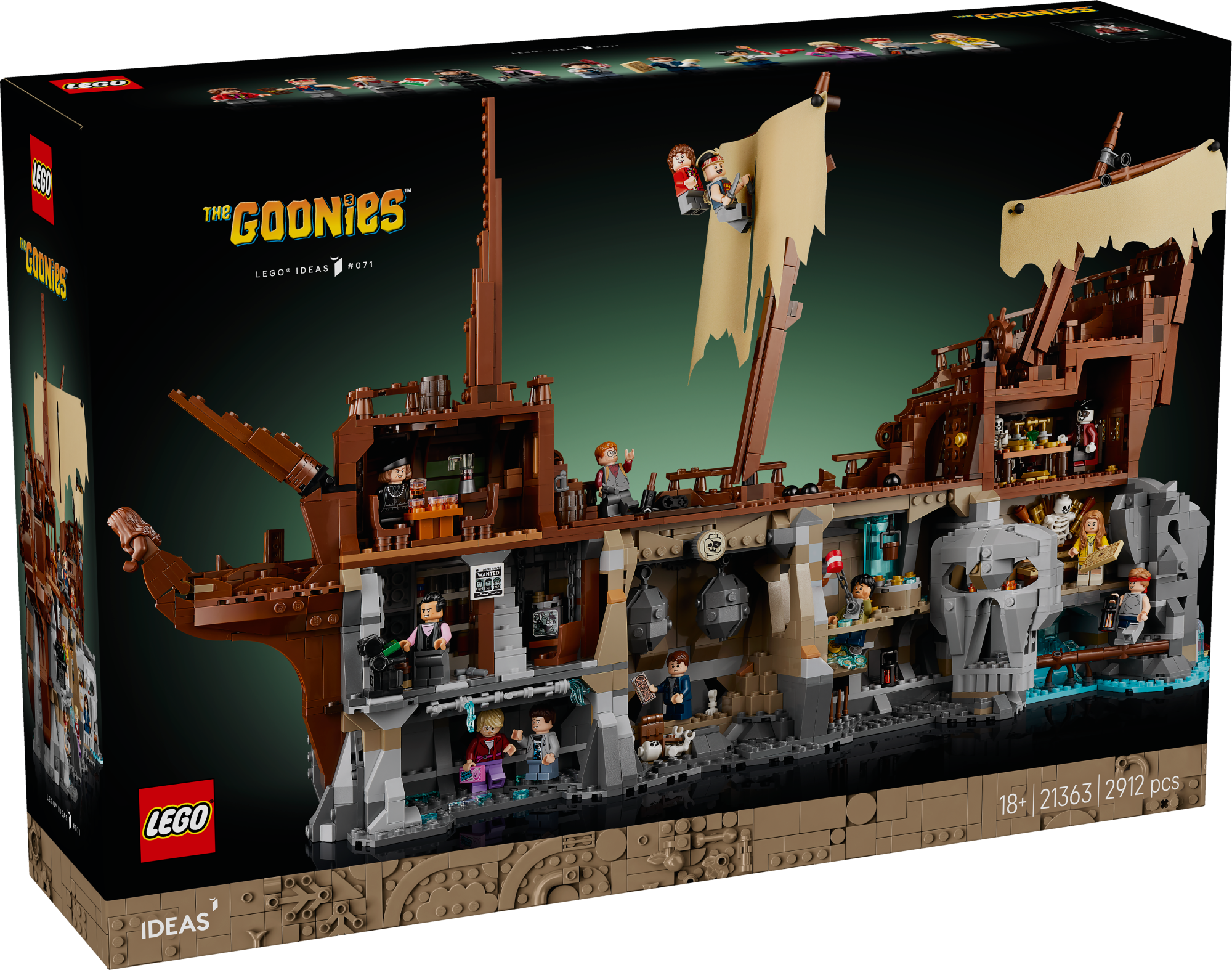 Hey you guys! LEGO reveals 21363 The Goonies, complete with 12