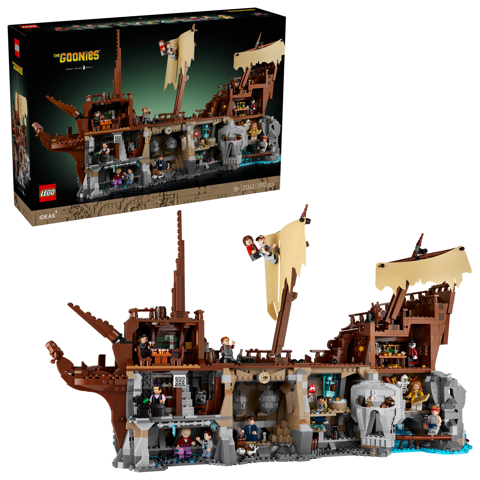 Hey you guys! LEGO reveals 21363 The Goonies, complete with 12 ...