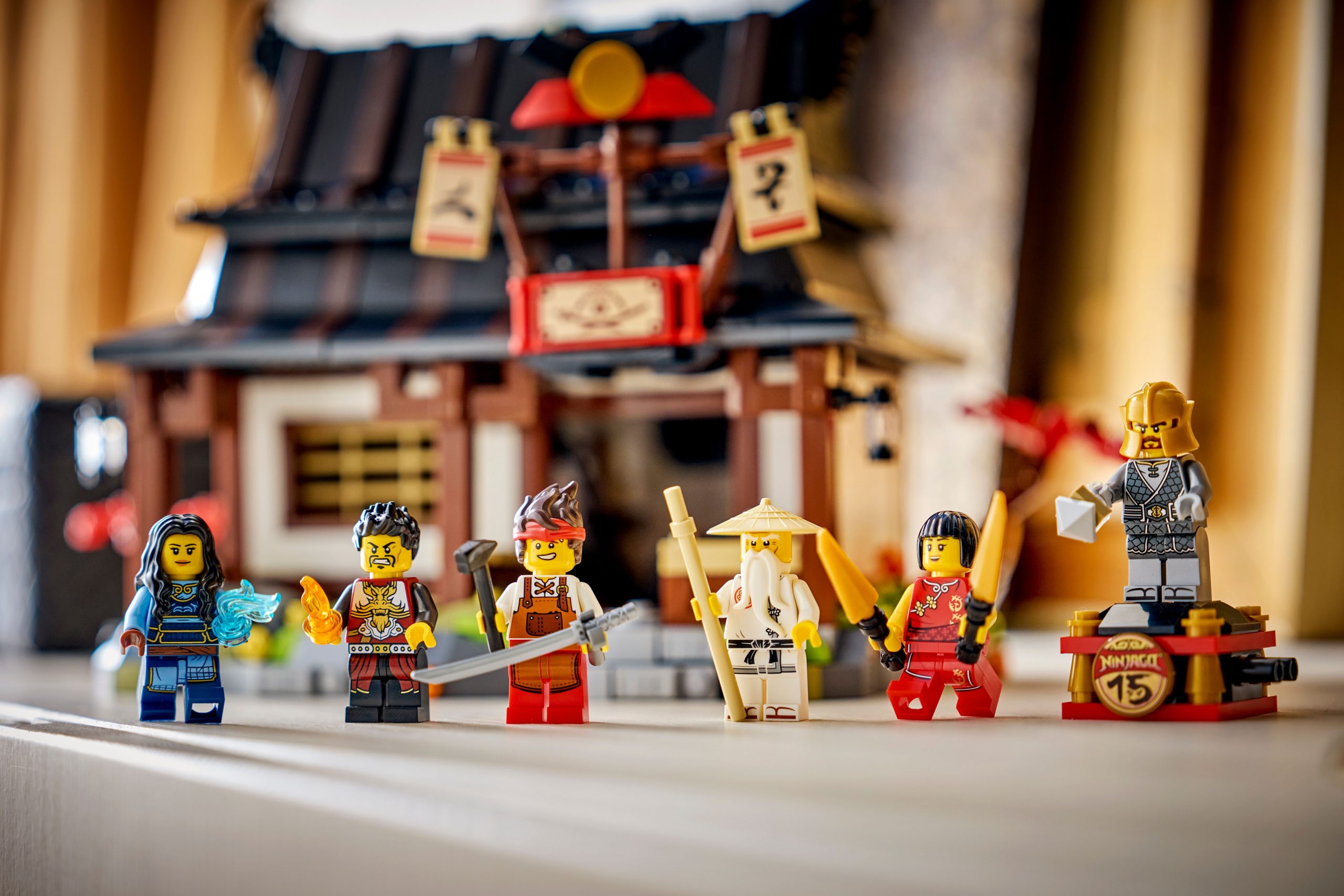 Celebrate 15 years of LEGO Ninjago with fantastic Four Weapons