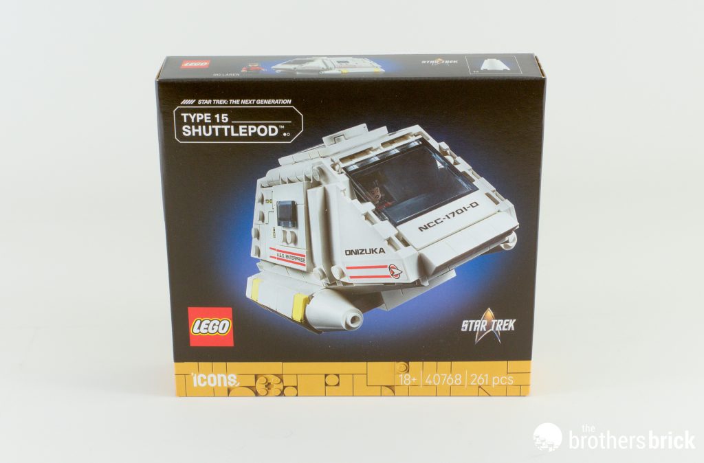 LEGO Icons 40768 Type 15 Shuttlepod: to boldly gift where no-one