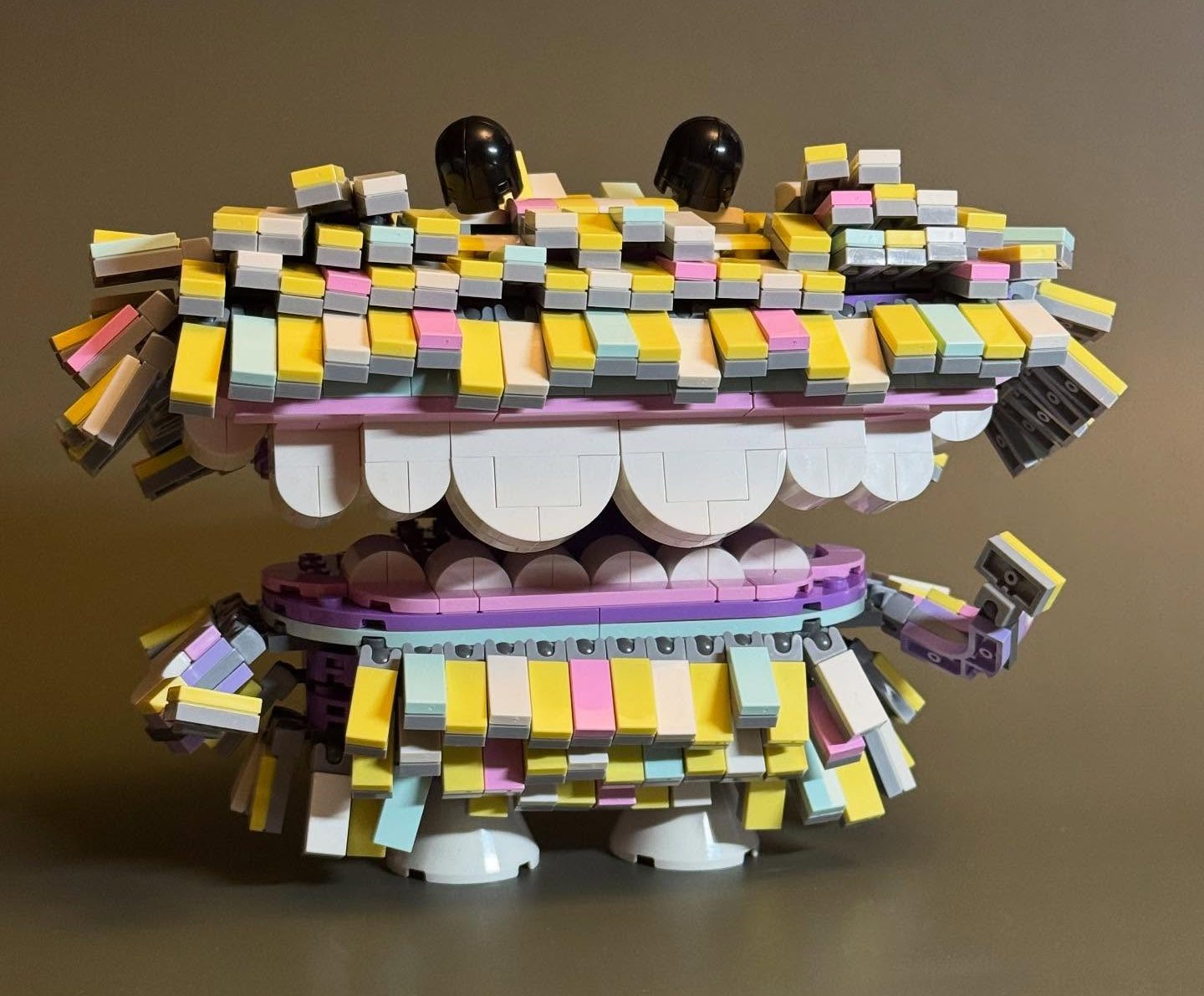 Greg Scherrer's inspired brick-built characters find big Muppet