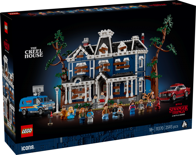 Stranger Things returns with 2593-piece transforming Creel House
