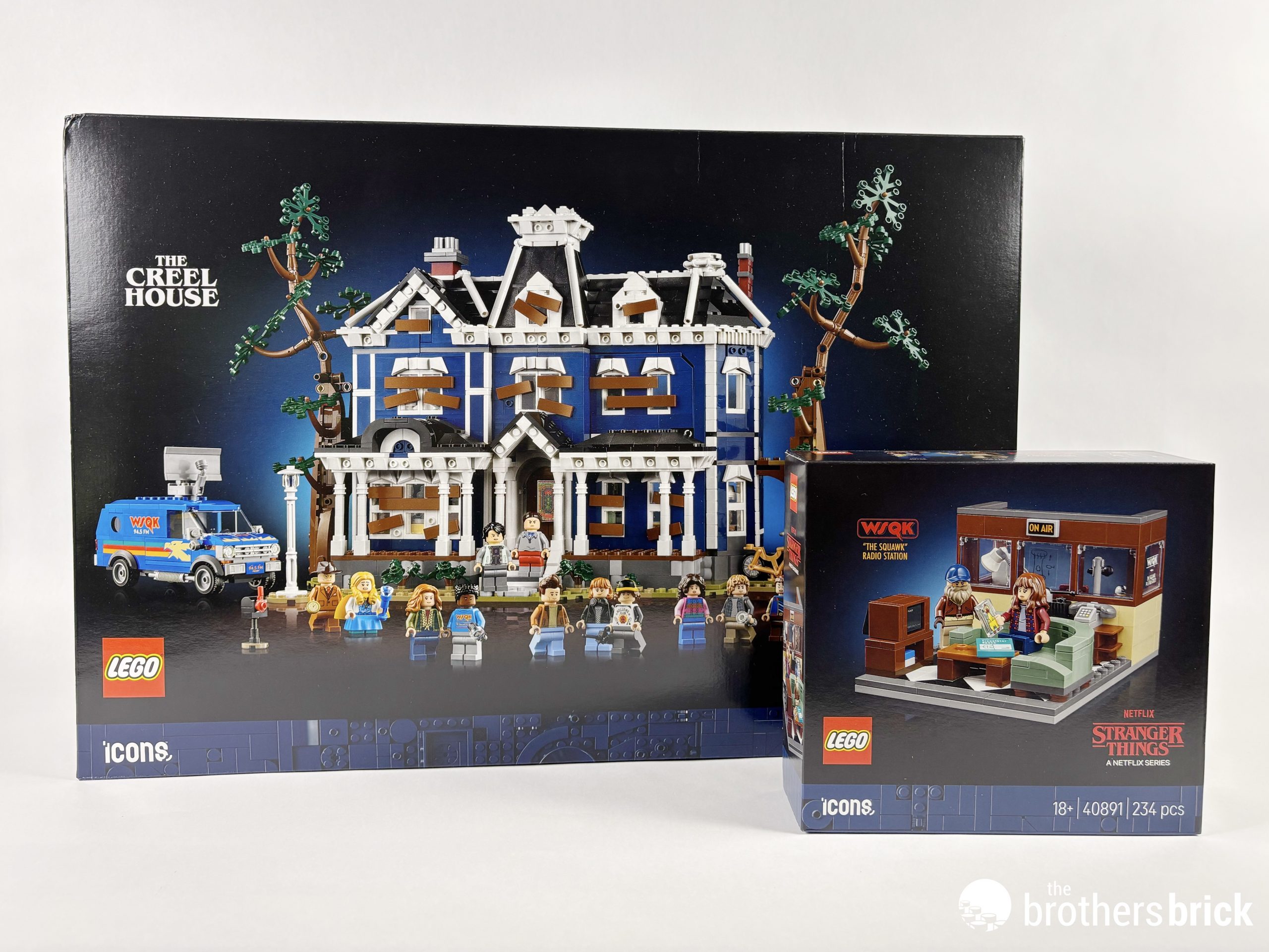LEGO Icons 11370 The Creel House and 40891 WSQK “The Squawk” Radio 