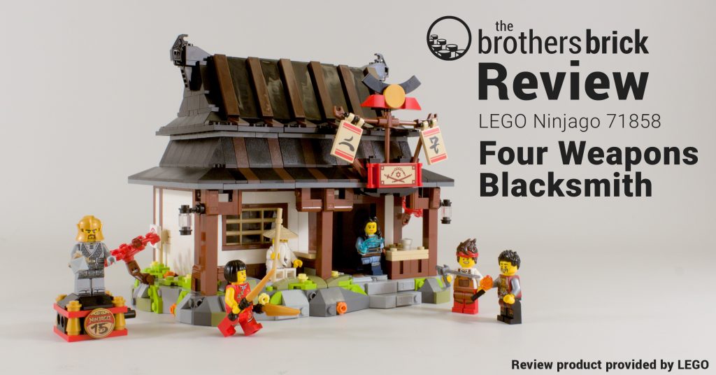 tabbyページ LEGO Ninjago 71858 Four Weapons Blacksmith: Ninjago-ing back to