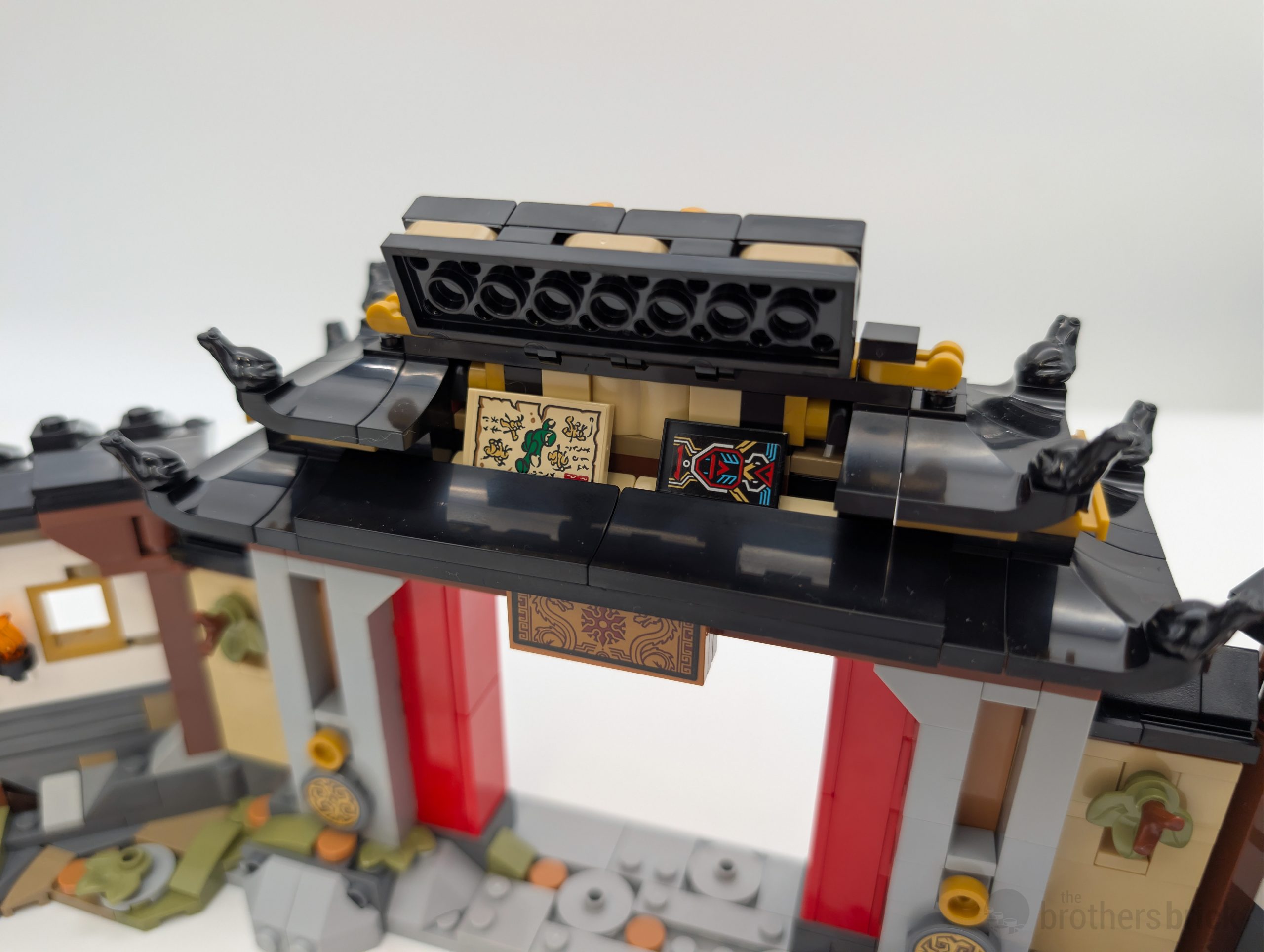 LEGO Ninjago 71861 The Old Town 15th Anniversary: black frogs