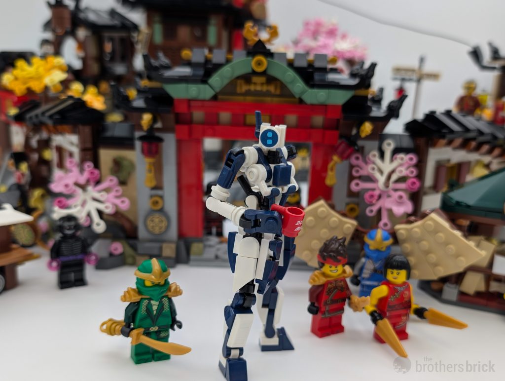 LEGO Ninjago 71861 The Old Town 15th Anniversary: black frogs
