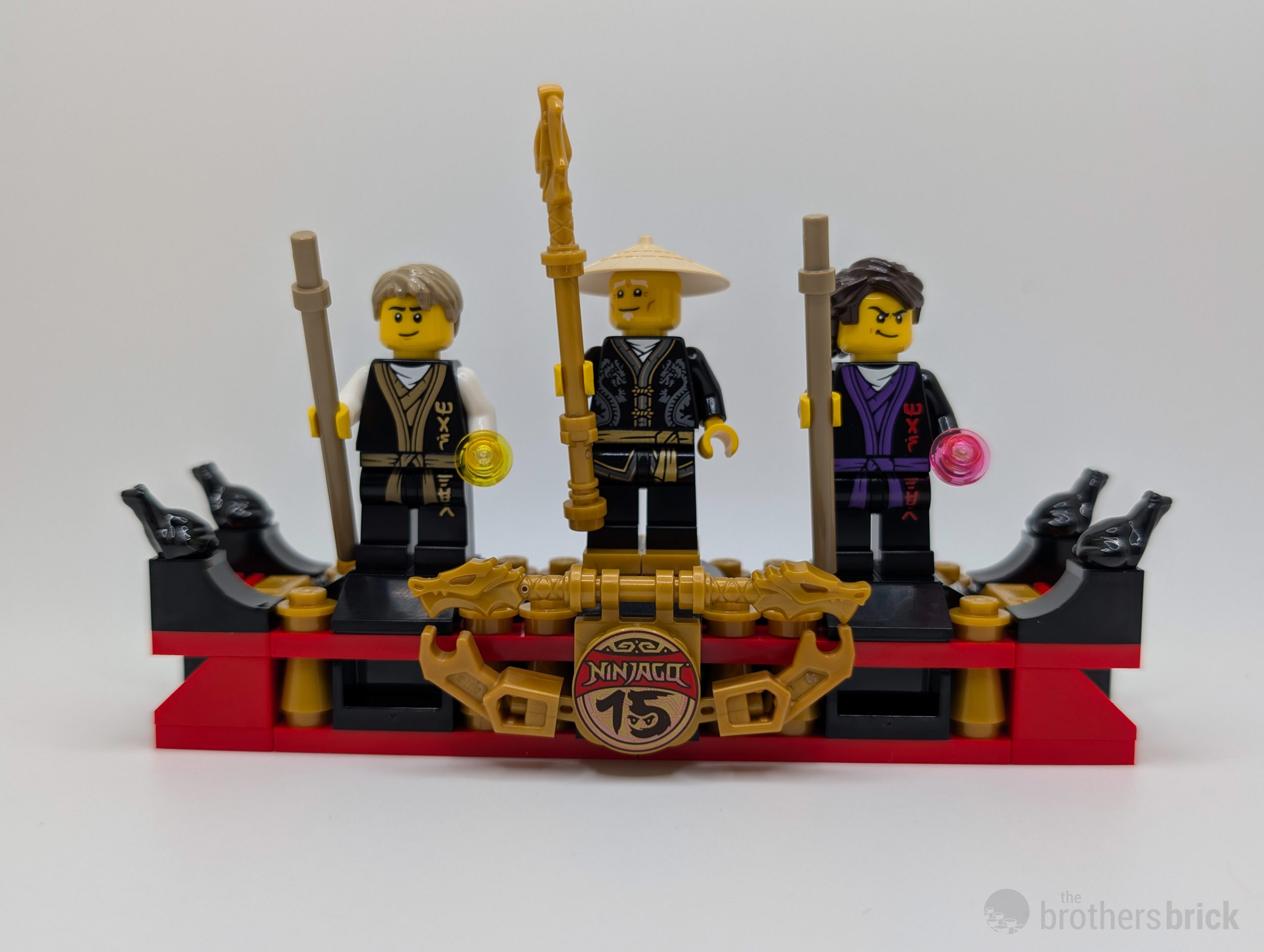 LEGO Ninjago 71861 The Old Town 15th Anniversary: black frogs