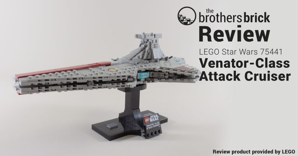 LEGO Star Wars 75441 Venator-Class Attack Cruiser [Review] - The