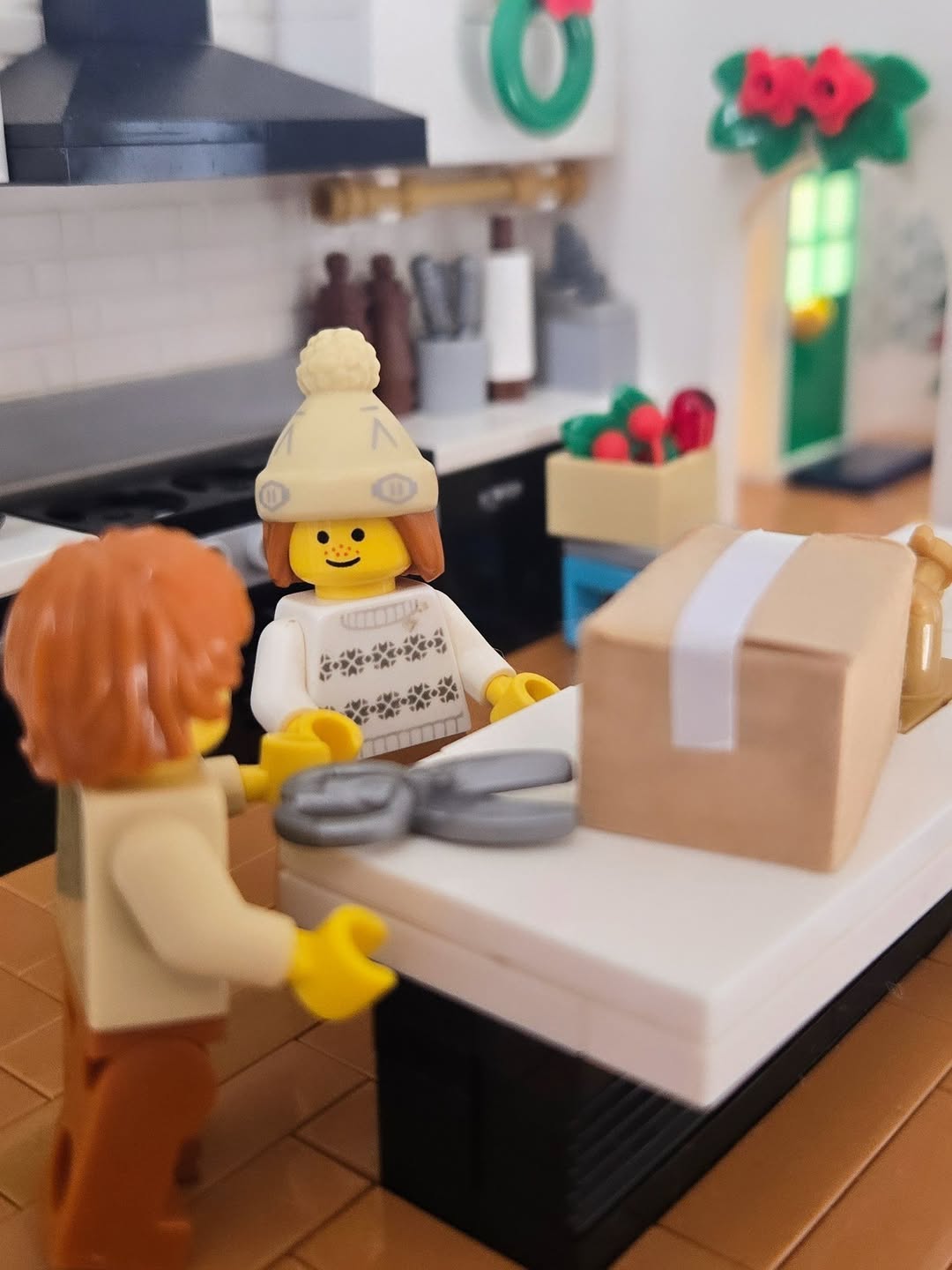 Creating cozy Christmas memories in LEGO - The Brothers Brick