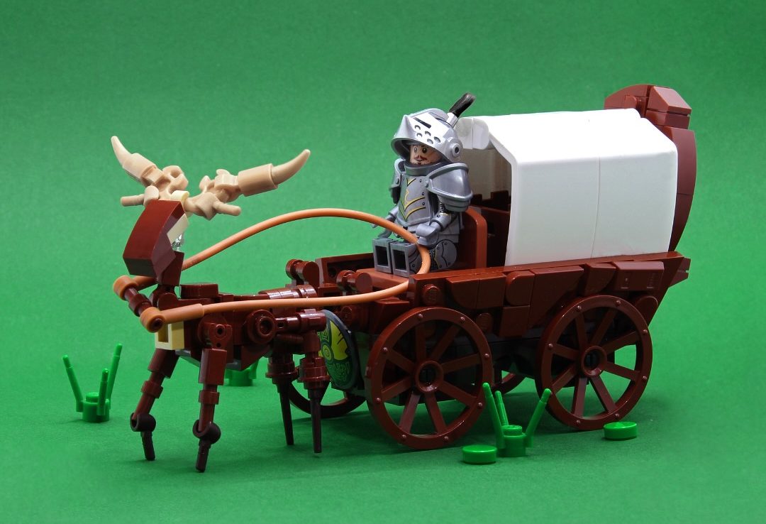 This LEGO carriage puts the hart before horse - The Brothers Brick ...