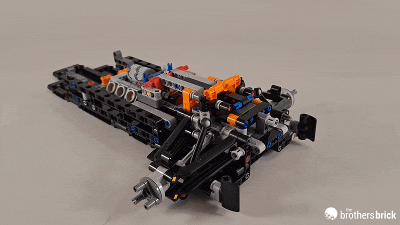 LEGO Technic 42228 McLaren F1 Team MCL38 TBB Review 7285of 0057