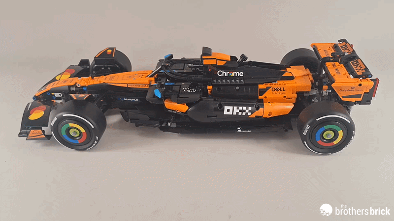 LEGO Technic 42228 McLaren F1 Team MCL38 TBB Review 7285of 0059