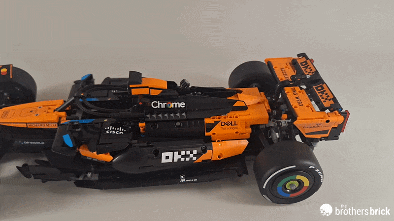 LEGO Technic 42228 McLaren F1 Team MCL38 TBB Review 7285of 0061