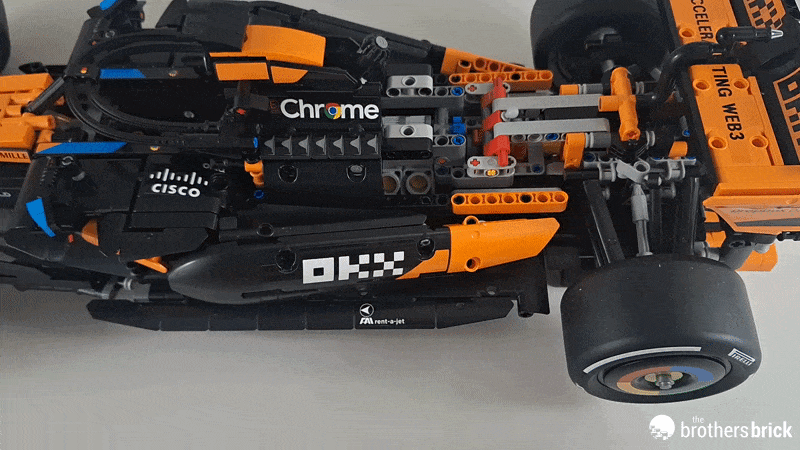 LEGO Technic 42228 McLaren F1 Team MCL38 TBB Review 7285of 0063