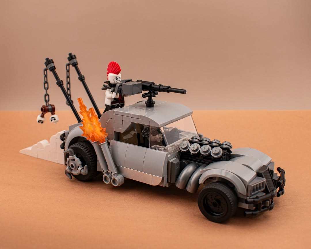LEGO Mad Max tribute builds historic on the Fury Road - The Brothers ...
