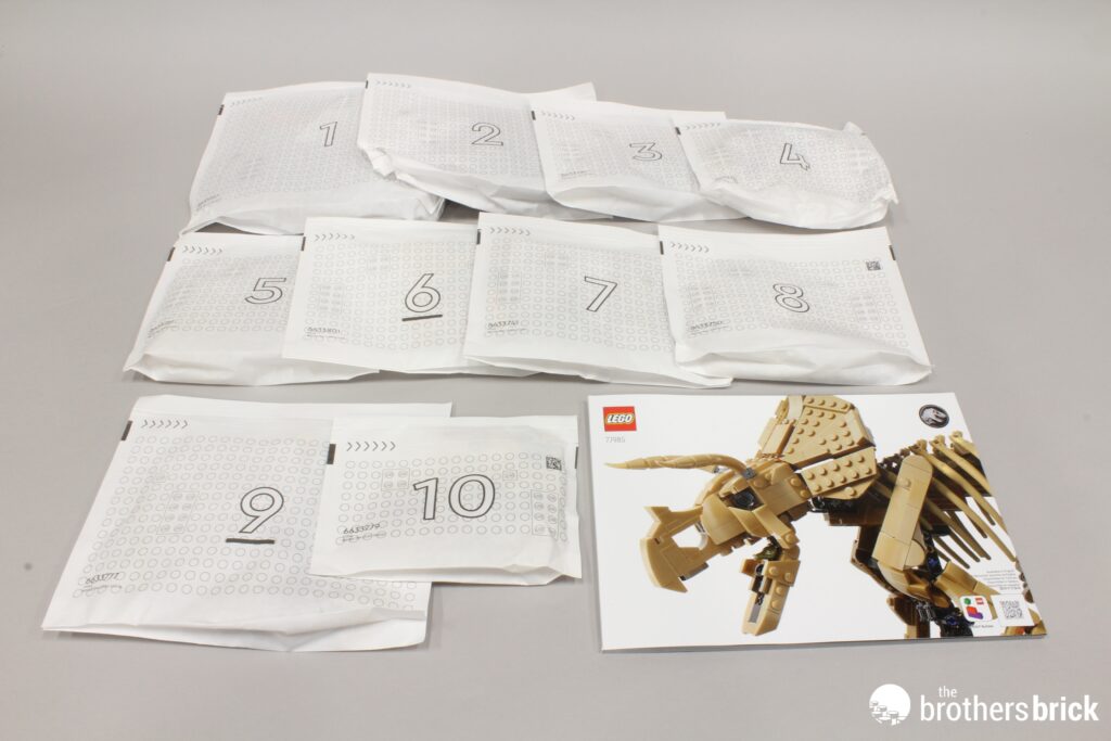 LEGO Jurassic World 77985 Dinosaur Fossils: Triceratops [Review