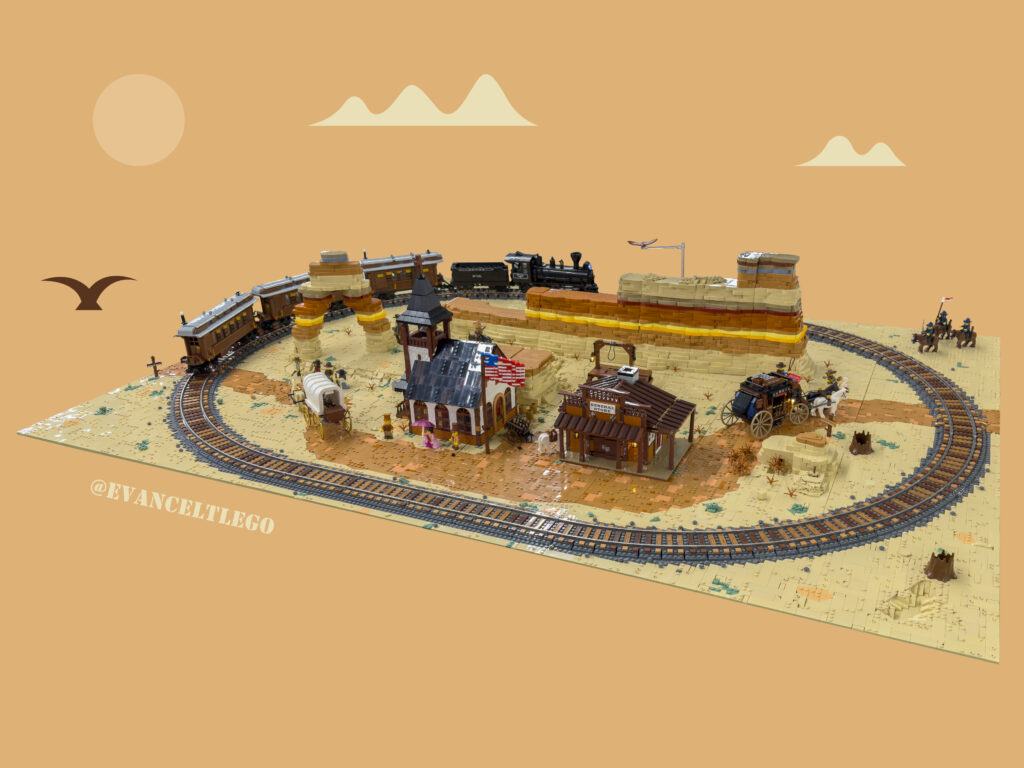 Turning a fist full of bricks into an Old West layout [Guest Feature]