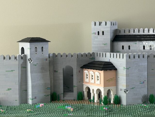 A perfectly picturesque castle
