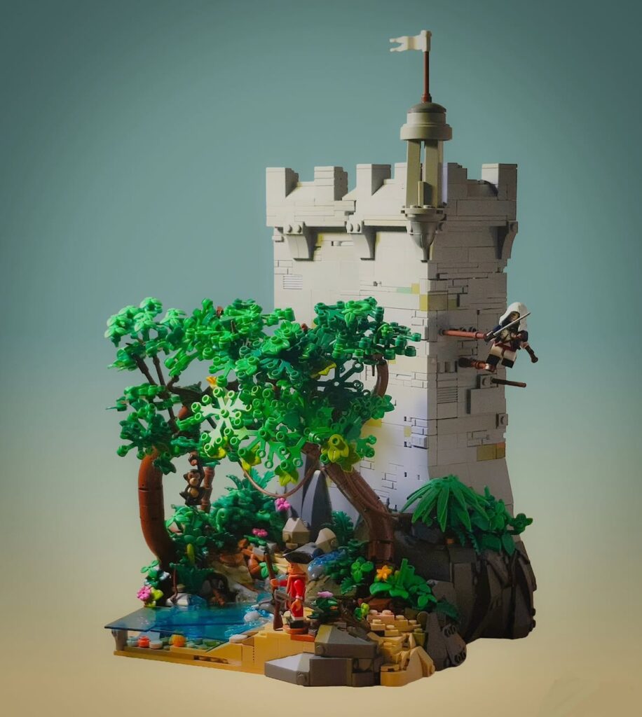 Fan tribute resyncs Assassin’s Creed adventure in LEGO