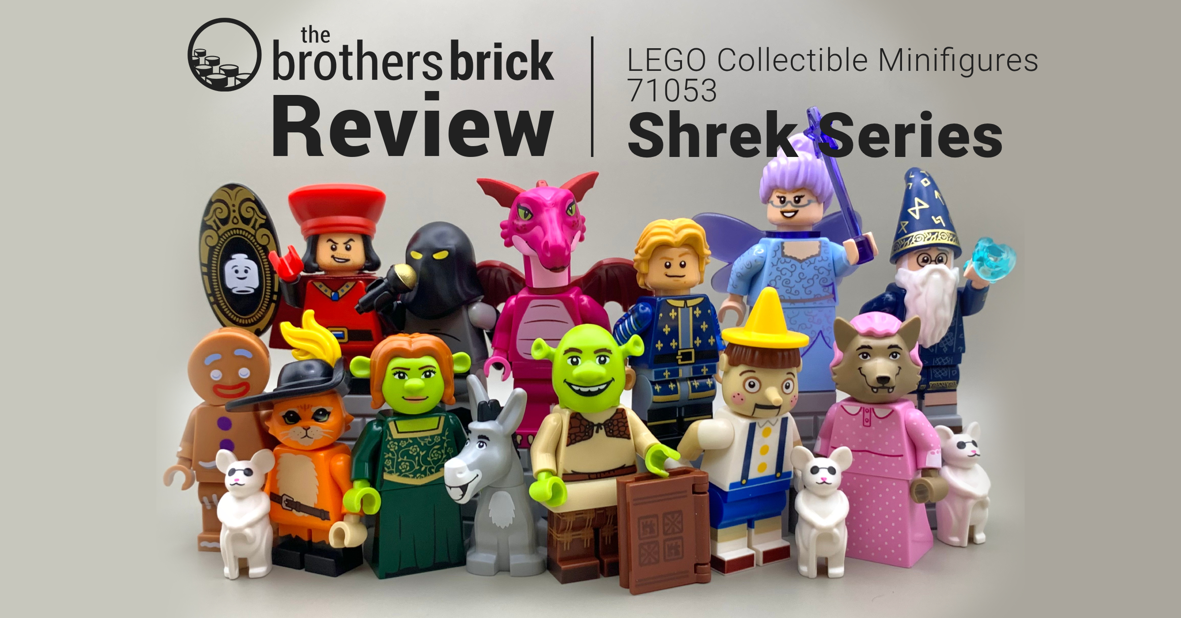 LEGO Collectible Minifigures 71053 Shrek Series: Smash (Mouth) hit? [Review]
