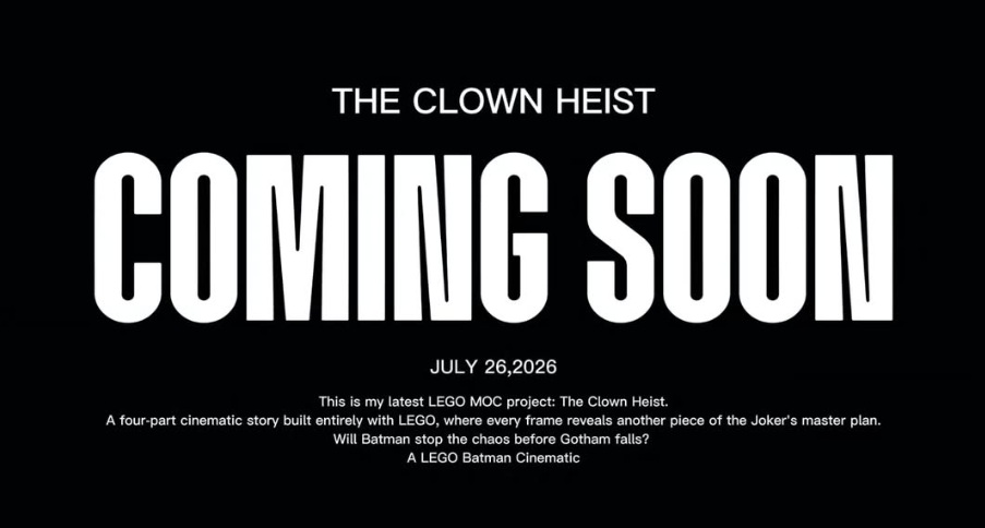 Building towards a cinematic reveal with LEGO Batman and “The Clown Heist” [Guest Feature]