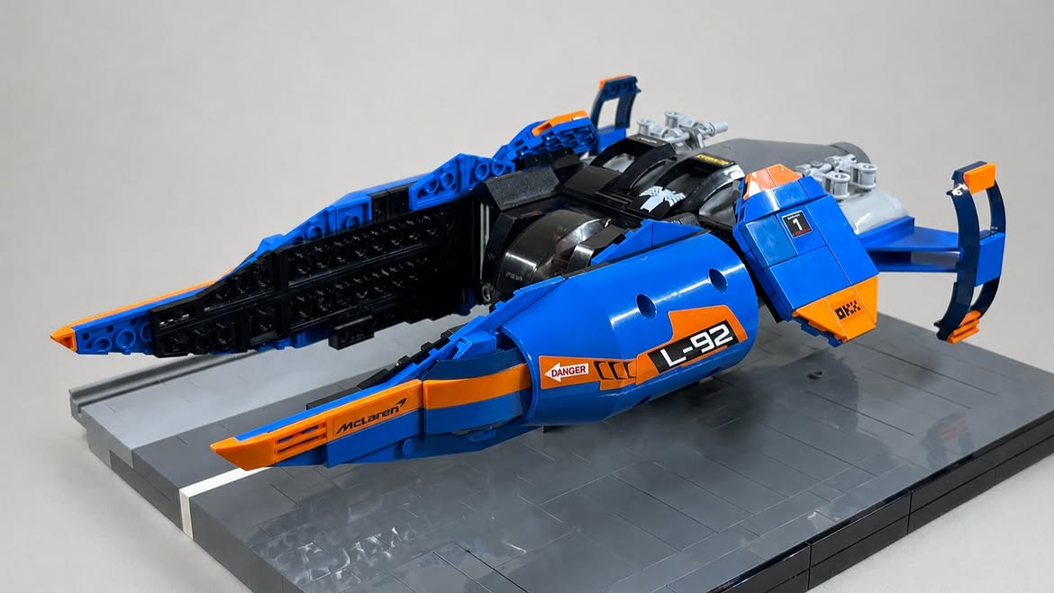 Spaceships? No, these are race-ships!